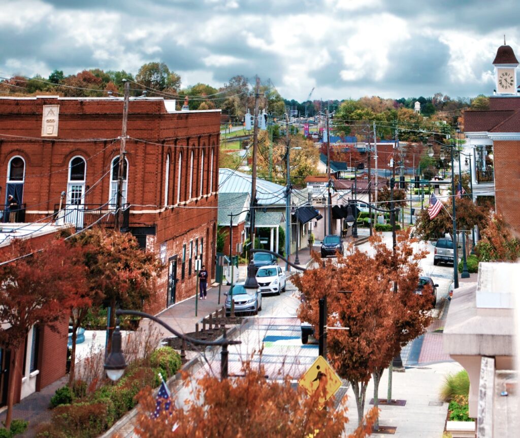 photo of downtown historic douglasville